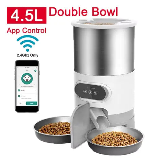 Double Meal Programmable Dispenser for Pets