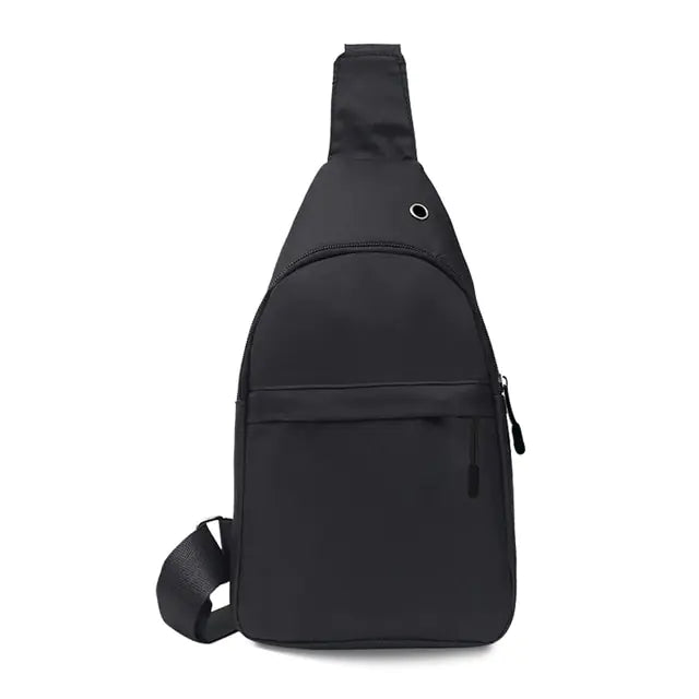 Men's Solid Chest Bag