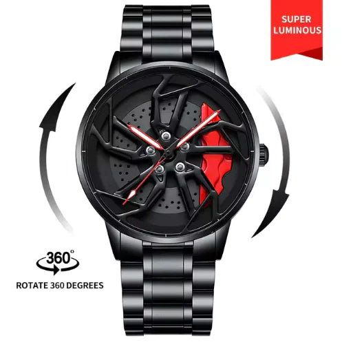 3D Real Wheel Watches