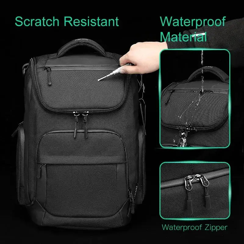 Multifunction Men's Solid Bag - Perfect for Daily and Small Trips