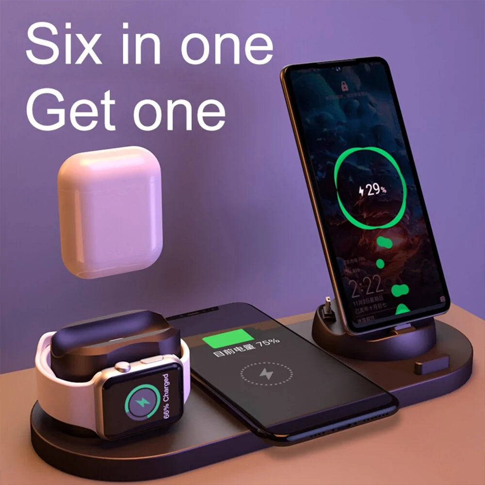 Wireless Fast Charger Solid Dock