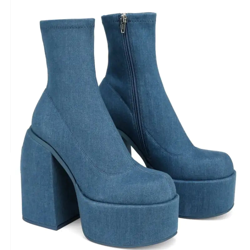 High Heel Boots - Many Colours Available