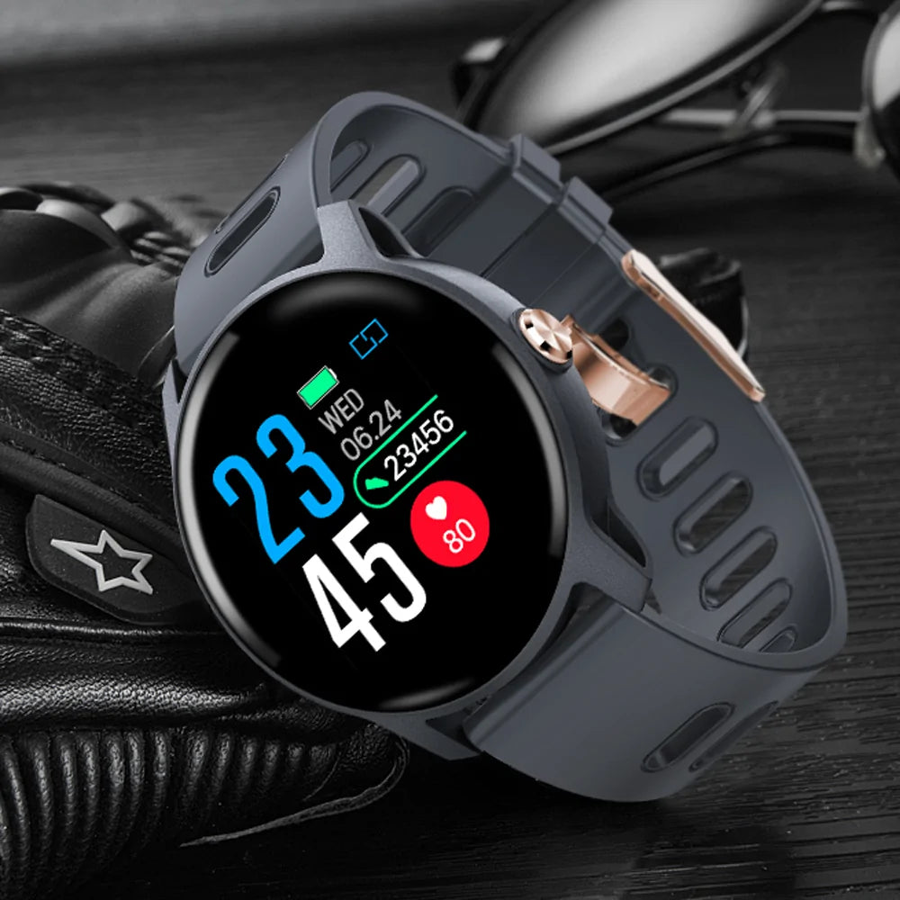 Fitness Tracker Heart Rate Monitor Clock Smartwatch