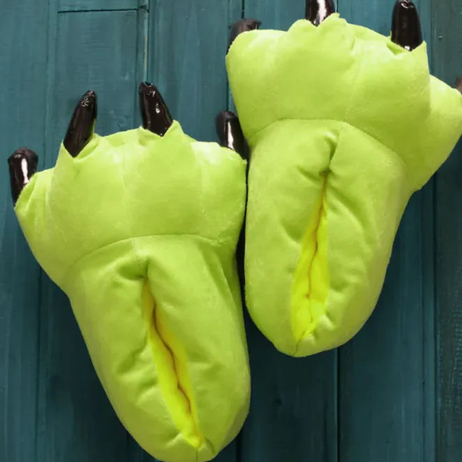 Dinosaur Paw Funny Slippers (Kids Size Available)