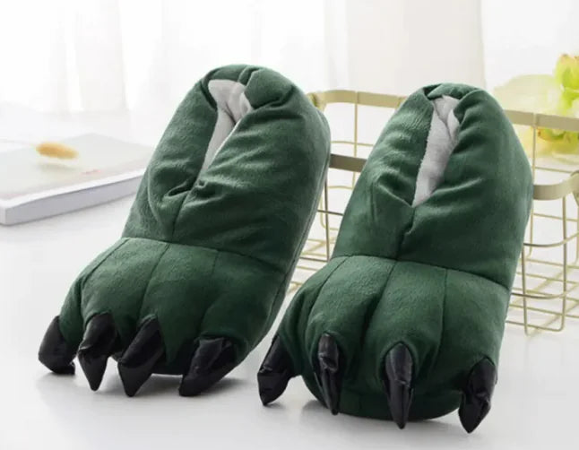 Dinosaur Paw Funny Slippers (Kids Size Available)