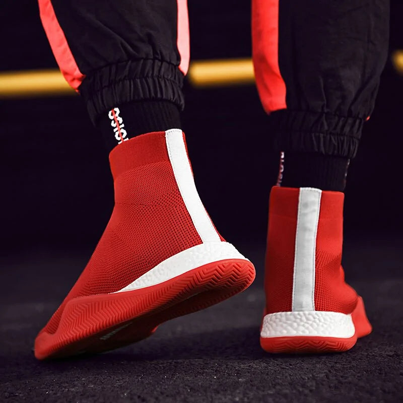 "One Line" Sock Sneakers