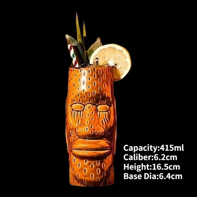 Hawaii Ceramic Tiki Mug