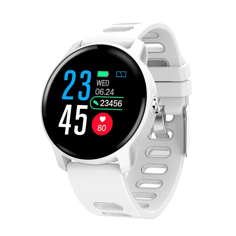 Fitness Tracker Heart Rate Monitor Clock Smartwatch