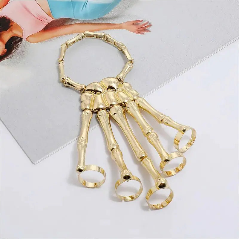 Skeleton Hand Bracelet for Women