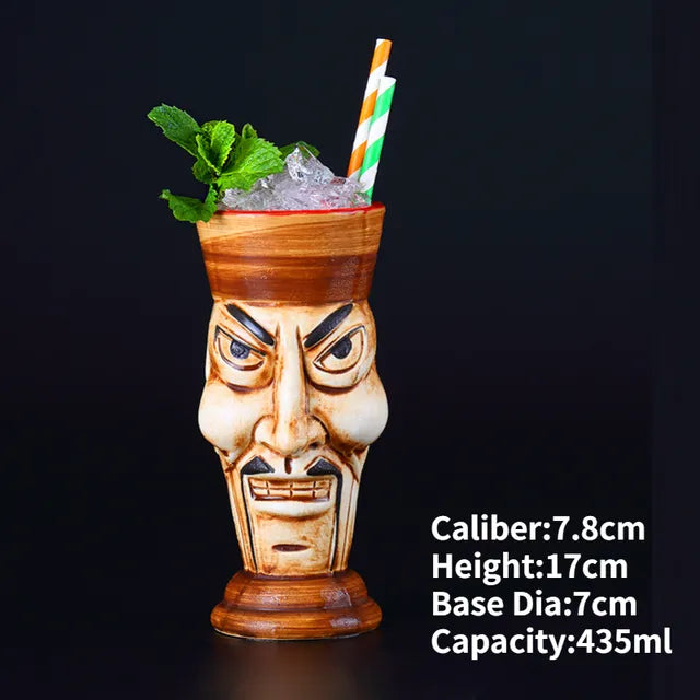 Hawaii Ceramic Tiki Mug