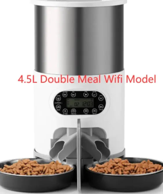 Double Meal Programmable Dispenser for Pets