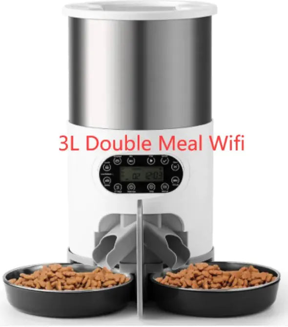 Double Meal Programmable Dispenser for Pets